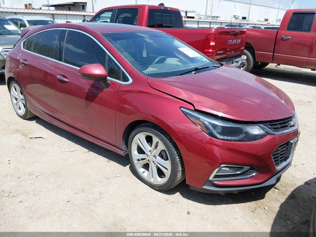 45929605 :رقم المزاد ، 3G1BF6SM0HS568174 vin ، 2017 Chevrolet Cruze Premier Auto مزاد بيع