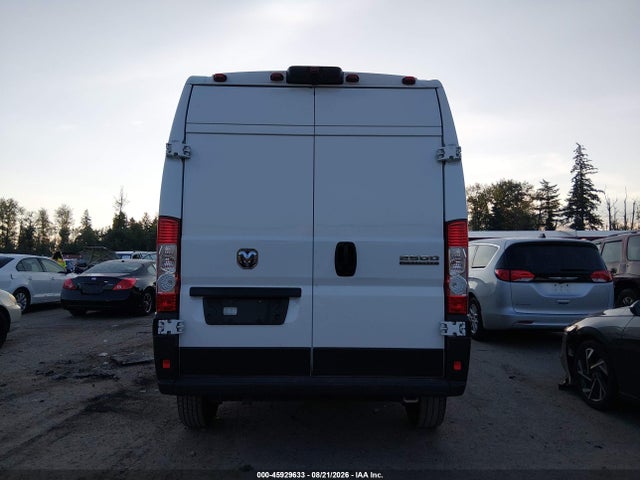 2023 Ram Promaster 2500 High Roof 159 Wb მანქანა იყიდება აუქციონზე, vin: 3C6LRVDG1PE549416, აუქციონის ნომერი: 45929633