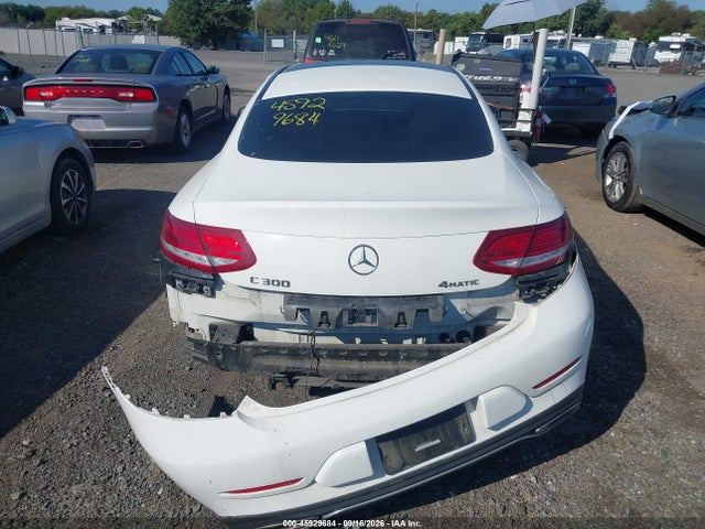 Aukcja sprzedaży 2017 Mercedes-benz C 300 4matic, vin: WDDWJ4KB8HF402361, numer aukcji: 45929684