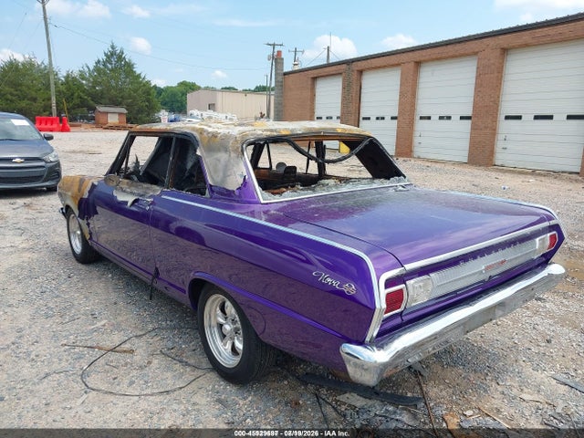 1965 Chevrolet Nova მანქანა იყიდება აუქციონზე, vin: 0000113115N106461, აუქციონის ნომერი: 45929697