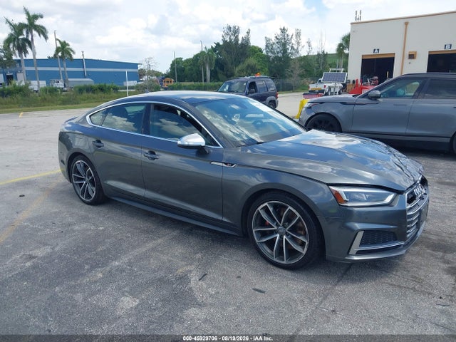 45929706 :رقم المزاد ، WAUC4CF54JA064430 vin ، 2018 Audi S5 3.0t Premium Plus مزاد بيع