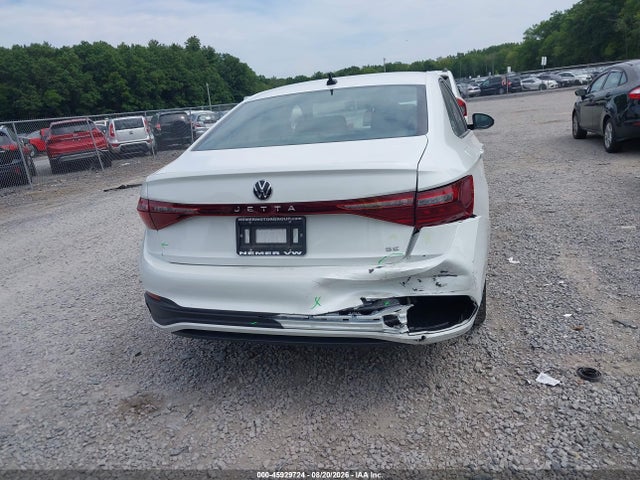 2025 Volkswagen Jetta Se მანქანა იყიდება აუქციონზე, vin: 3VW7X7BU3SM078823, აუქციონის ნომერი: 45929724