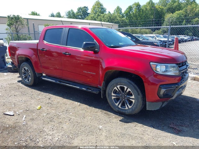 45929894 :رقم المزاد ، 1GCGTDEN6M1143911 vin ، 2021 Chevrolet Colorado مزاد بيع