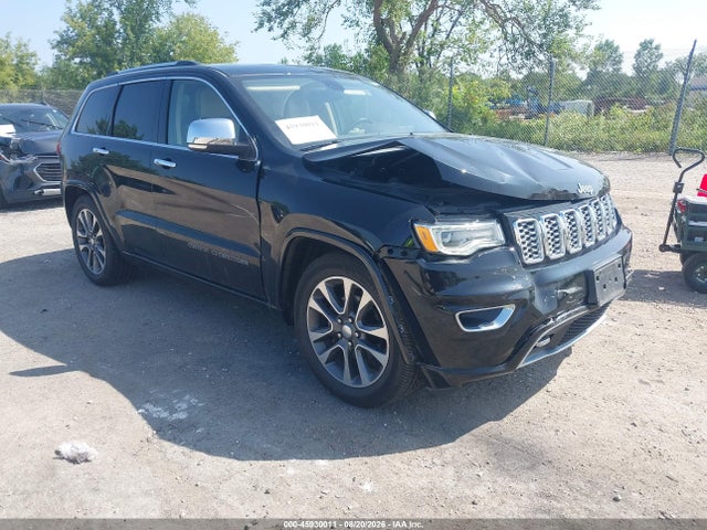 2017 Jeep Grand Cherokee Overland მანქანა იყიდება აუქციონზე, vin: 1C4RJFCG8HC641519, აუქციონის ნომერი: 45930011