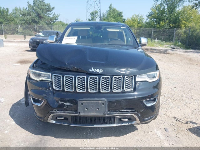 2017 Jeep Grand Cherokee Overland მანქანა იყიდება აუქციონზე, vin: 1C4RJFCG8HC641519, აუქციონის ნომერი: 45930011