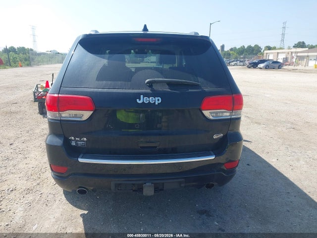 2017 Jeep Grand Cherokee Overland მანქანა იყიდება აუქციონზე, vin: 1C4RJFCG8HC641519, აუქციონის ნომერი: 45930011