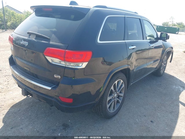 2017 Jeep Grand Cherokee Overland მანქანა იყიდება აუქციონზე, vin: 1C4RJFCG8HC641519, აუქციონის ნომერი: 45930011
