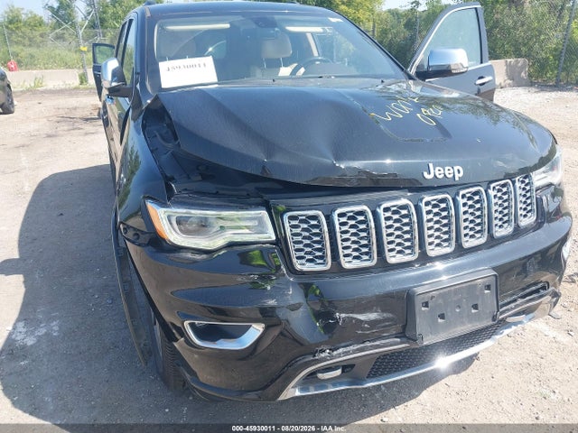 2017 Jeep Grand Cherokee Overland მანქანა იყიდება აუქციონზე, vin: 1C4RJFCG8HC641519, აუქციონის ნომერი: 45930011