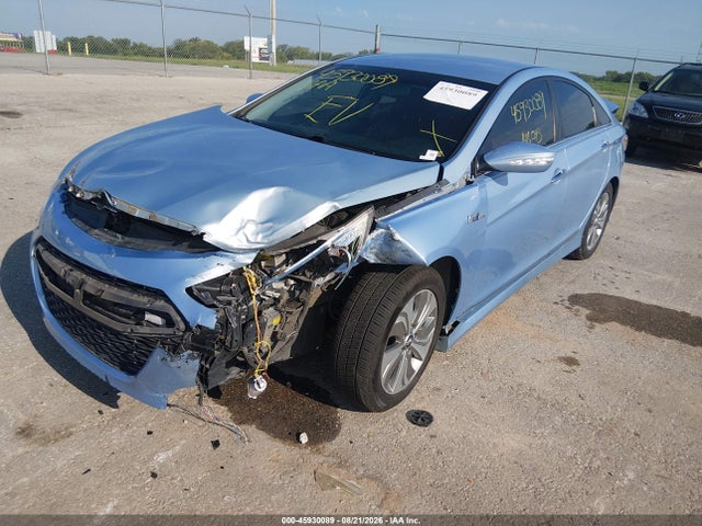 2015 Hyundai Sonata Hybrid Limited მანქანა იყიდება აუქციონზე, vin: KMHEC4A47FA132418, აუქციონის ნომერი: 45930089