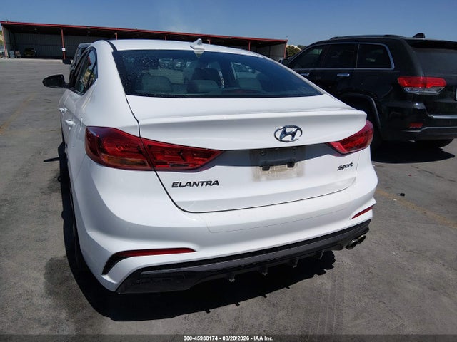 45930174 :رقم المزاد ، KMHD04LB0JU554957 vin ، 2018 Hyundai Elantra Sport مزاد بيع