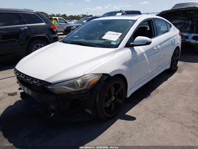 45930174 :رقم المزاد ، KMHD04LB0JU554957 vin ، 2018 Hyundai Elantra Sport مزاد بيع