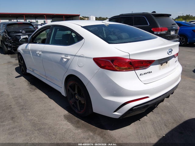 45930174 :رقم المزاد ، KMHD04LB0JU554957 vin ، 2018 Hyundai Elantra Sport مزاد بيع