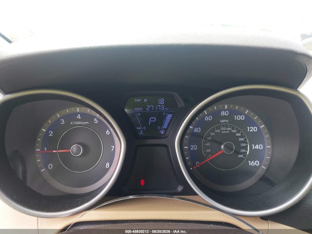 Aukcja sprzedaży 2011 Hyundai Elantra Limited (ulsan Plant), vin: KMHDH4AE1BU092528, numer aukcji: 45930212