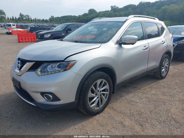 Продажа на аукционе авто 2015 Nissan Rogue Sl, vin: 5N1AT2MV0FC762258, номер лота: 45930219
