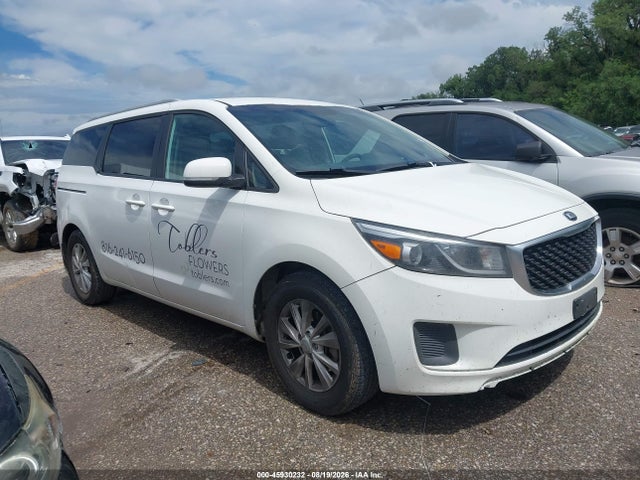 45930232 :رقم المزاد ، KNDMB5C13G6199193 vin ، 2016 Kia Sedona Lx مزاد بيع