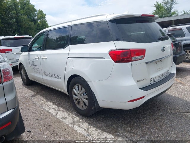 45930232 :رقم المزاد ، KNDMB5C13G6199193 vin ، 2016 Kia Sedona Lx مزاد بيع