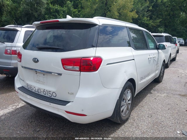 45930232 :رقم المزاد ، KNDMB5C13G6199193 vin ، 2016 Kia Sedona Lx مزاد بيع