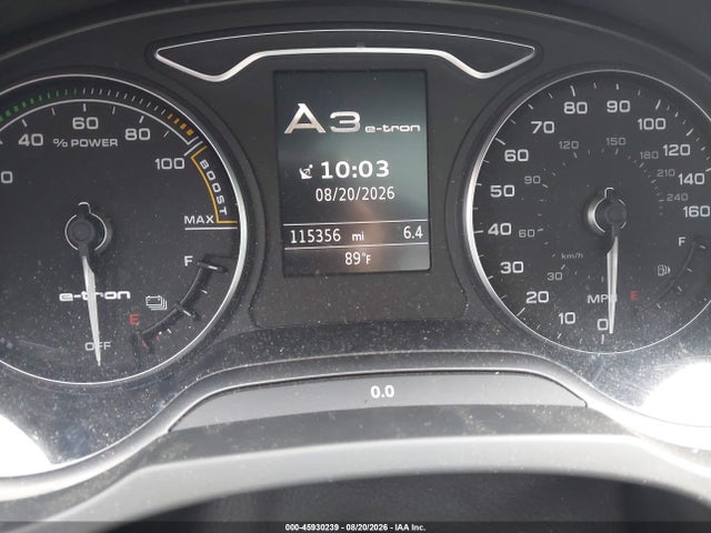Продаж на аукціоні авто 2016 Audi A3 E-tron 1.4t Premium, vin: WAUTPBFF6GA035143, номер лоту: 45930239