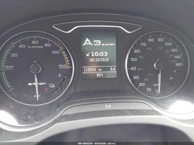 Продаж на аукціоні авто 2016 Audi A3 E-tron 1.4t Premium, vin: WAUTPBFF6GA035143, номер лоту: 45930239