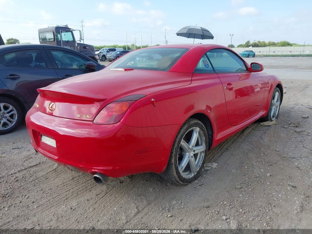 Продажа на аукционе авто 2005 Lexus Sc 430, vin: JTHFN48Y950069711, номер лота: 45930301