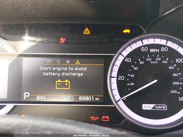 45930307 :رقم المزاد ، KNDCB3LC9N5510162 vin ، 2022 Kia Niro Lx مزاد بيع