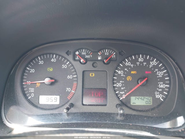 45930314 :رقم المزاد ، 3VWTG69M72M028294 vin ، 2002 Volkswagen Jetta Glx/glx 24v مزاد بيع