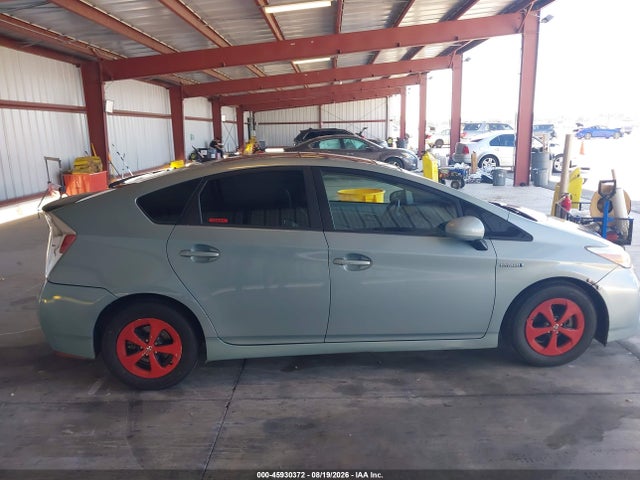 45930372 :رقم المزاد ، JTDKN3DU3D5666660 vin ، 2013 Toyota Prius Three مزاد بيع