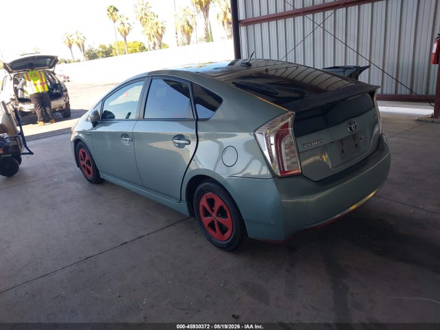 45930372 :رقم المزاد ، JTDKN3DU3D5666660 vin ، 2013 Toyota Prius Three مزاد بيع