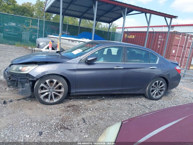 2015 Honda Accord Sport მანქანა იყიდება აუქციონზე, vin: 1HGCR2F56FA106636, აუქციონის ნომერი: 45930374