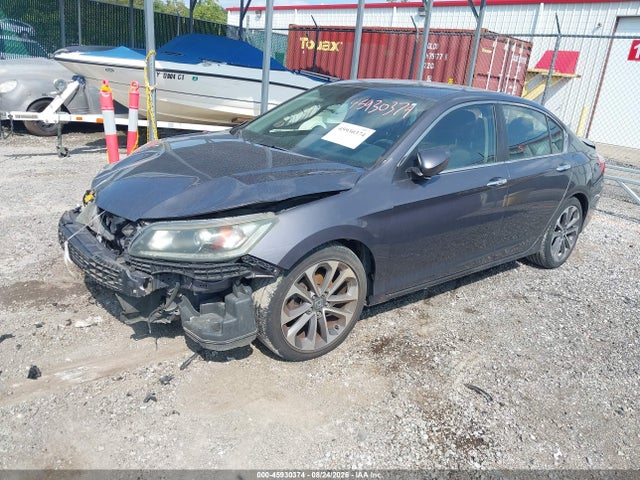 2015 Honda Accord Sport მანქანა იყიდება აუქციონზე, vin: 1HGCR2F56FA106636, აუქციონის ნომერი: 45930374