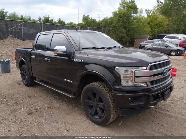 Продажа на аукционе авто 2018 Ford F-150 Platinum, vin: 1FTFW1E15JFD60427, номер лота: 45930402