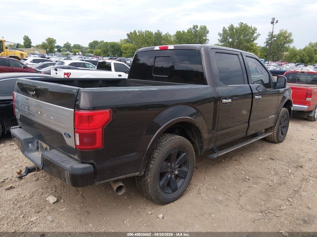 45930402 :رقم المزاد ، 1FTFW1E15JFD60427 vin ، 2018 Ford F-150 Platinum مزاد بيع