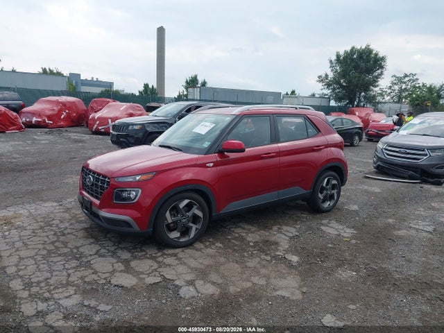 2022 Hyundai Venue Limited მანქანა იყიდება აუქციონზე, vin: KMHRC8A36NU204609, აუქციონის ნომერი: 45930473