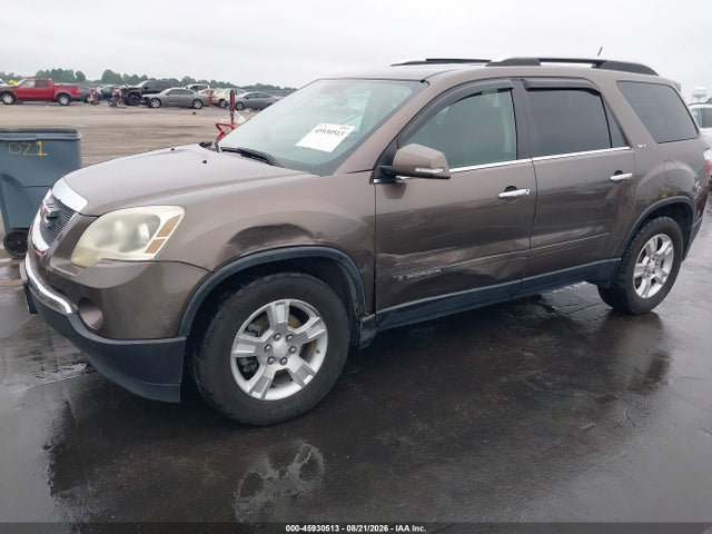 45930513 :رقم المزاد ، 1GKER23778J220908 vin ، 2008 Gmc Acadia Slt-1 مزاد بيع