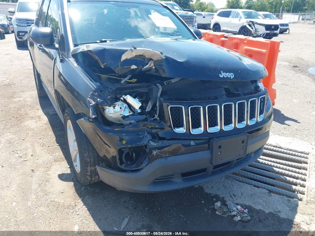 2016 Jeep Compass Sport მანქანა იყიდება აუქციონზე, vin: 1C4NJDBB8GD556844, აუქციონის ნომერი: 45930617