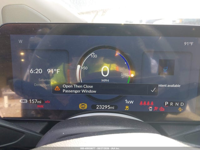 45930677 :رقم المزاد ، 3GPKHXRJ3RS520607 vin ، 2024 Honda Prologue Touring مزاد بيع