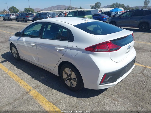 KMHC65LC5LU219768 Hyundai Ioniq Hybrid Blue