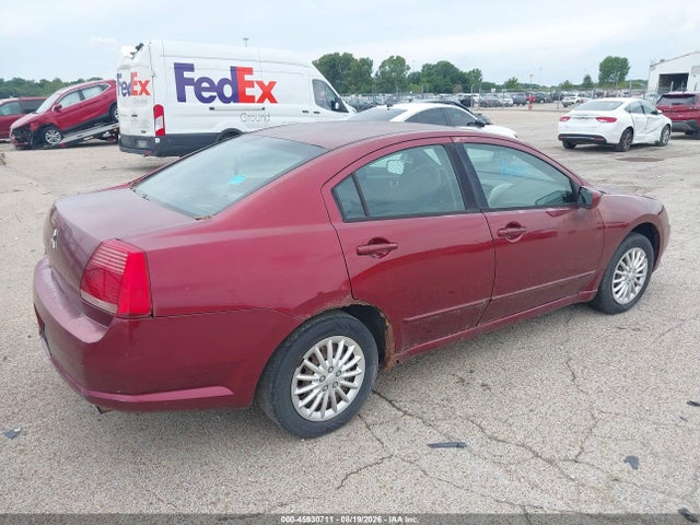 2006 Mitsubishi Galant Es/se მანქანა იყიდება აუქციონზე, vin: 4A3AB36F26E044683, აუქციონის ნომერი: 45930711