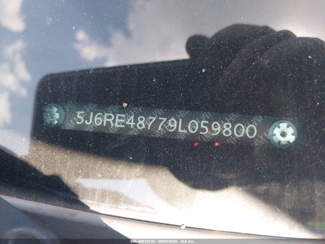 2009 Honda Cr-v Ex-l მანქანა იყიდება აუქციონზე, vin: 5J6RE48779L059800, აუქციონის ნომერი: 45930725