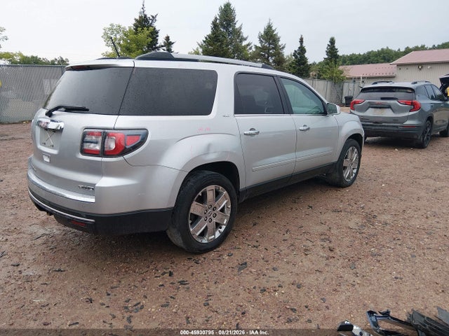 45930795 :رقم المزاد ، 1GKKVSKD4HJ276262 vin ، 2017 Gmc Acadia Limited مزاد بيع