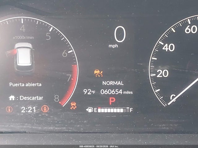 Aukcja sprzedaży 2024 Honda Pilot Touring, vin: 5FNYG2H75RB009108, numer aukcji: 45930825