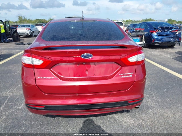 Aukcja sprzedaży 2014 Ford Fusion Hybrid Titanium, vin: 3FA6P0RU0ER239220, numer aukcji: 45930840