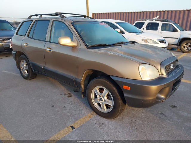 45930856 :رقم المزاد ، KM8SC13D52U270384 vin ، 2002 Hyundai Santa Fe Gls/lx مزاد بيع