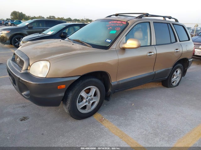Продаж на аукціоні авто 2002 Hyundai Santa Fe Gls/lx, vin: KM8SC13D52U270384, номер лоту: 45930856
