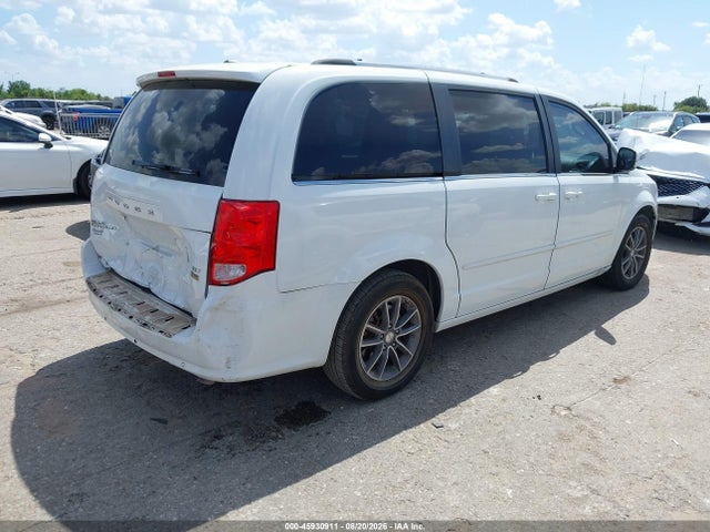 45930911 :رقم المزاد ، 2C4RDGCG8HR730852 vin ، 2017 Dodge Grand Caravan Sxt مزاد بيع