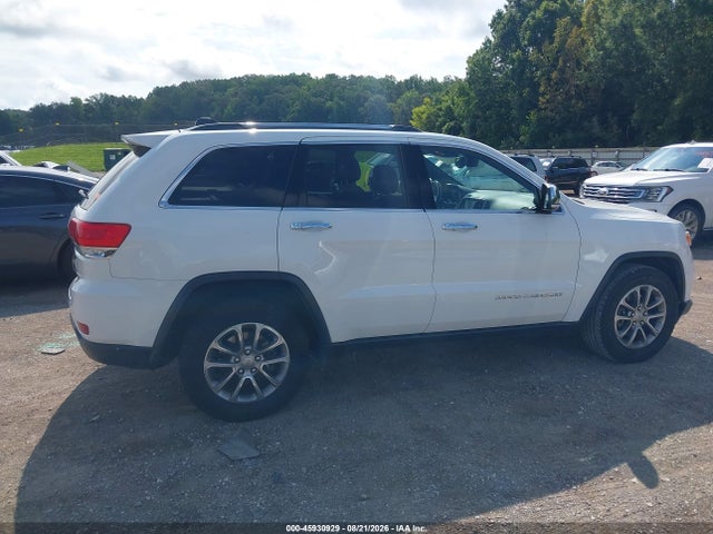Продаж на аукціоні авто 2015 Jeep Grand Cherokee Limited, vin: 1C4RJEBG6FC891009, номер лоту: 45930929