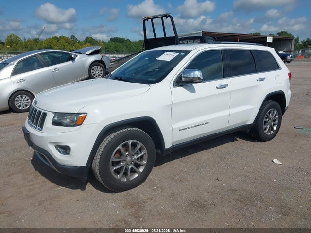 Продаж на аукціоні авто 2015 Jeep Grand Cherokee Limited, vin: 1C4RJEBG6FC891009, номер лоту: 45930929