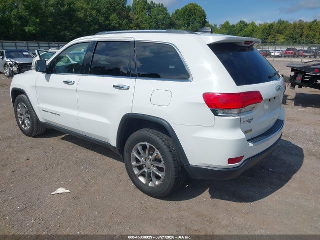 Продаж на аукціоні авто 2015 Jeep Grand Cherokee Limited, vin: 1C4RJEBG6FC891009, номер лоту: 45930929