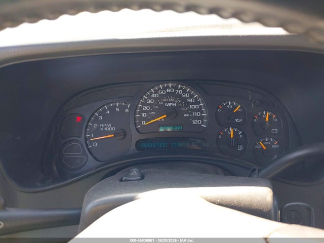 Aukcja sprzedaży 2005 Chevrolet Silverado 1500 Ls, vin: 1GCEC19T95Z240649, numer aukcji: 45930961
