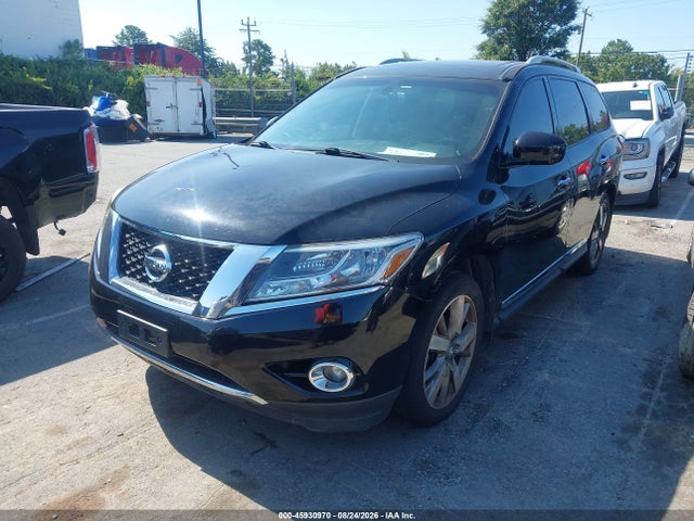 Продажа на аукционе авто 2014 Nissan Pathfinder Platinum, vin: 5N1AR2MN6EC680791, номер лота: 45930970